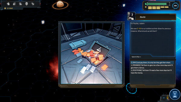 Screenshot z Void Marauders