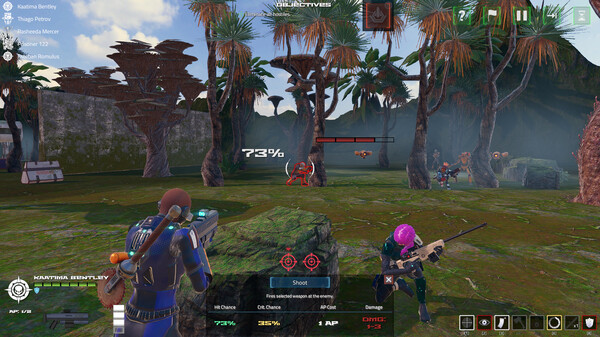 Screenshot z Void Marauders