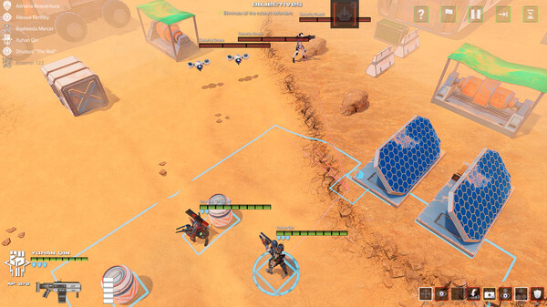 Screenshot z Void Marauders