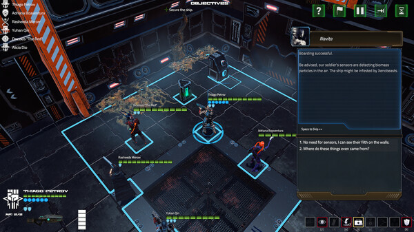 Screenshot z Void Marauders