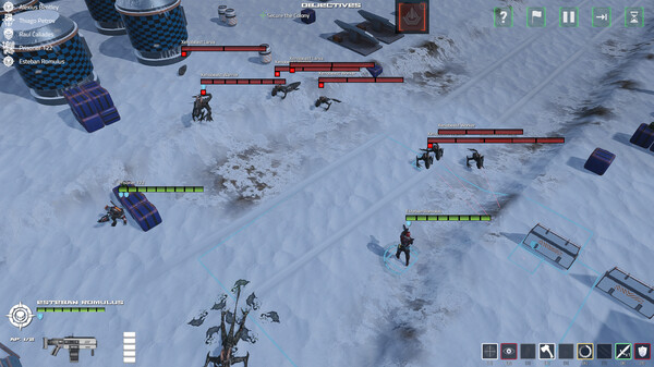Screenshot z Void Marauders