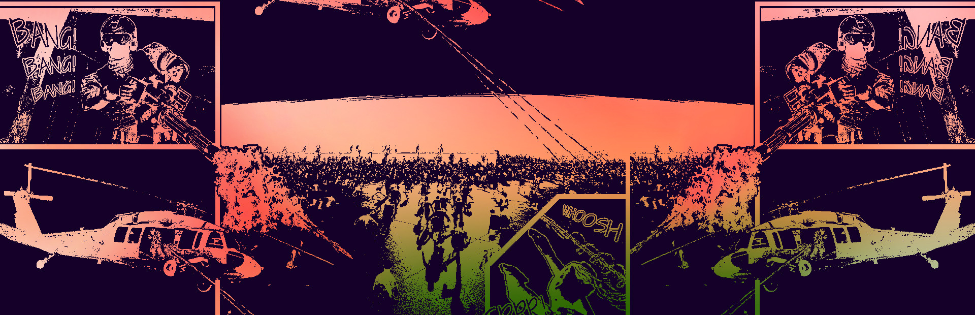 Minigun VS Swarms of the Zombie Apocalypse Simulator