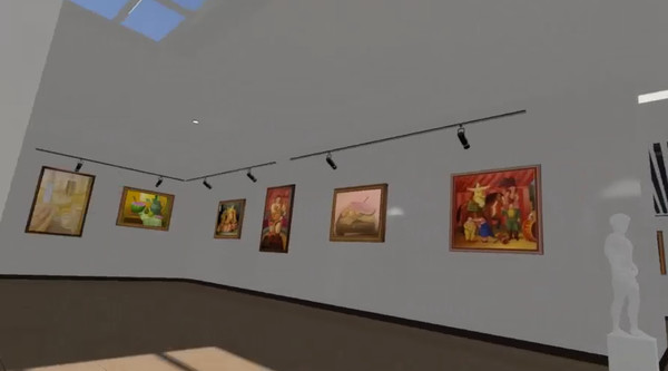 Screenshot z VR Museum Tour Grand Collection
