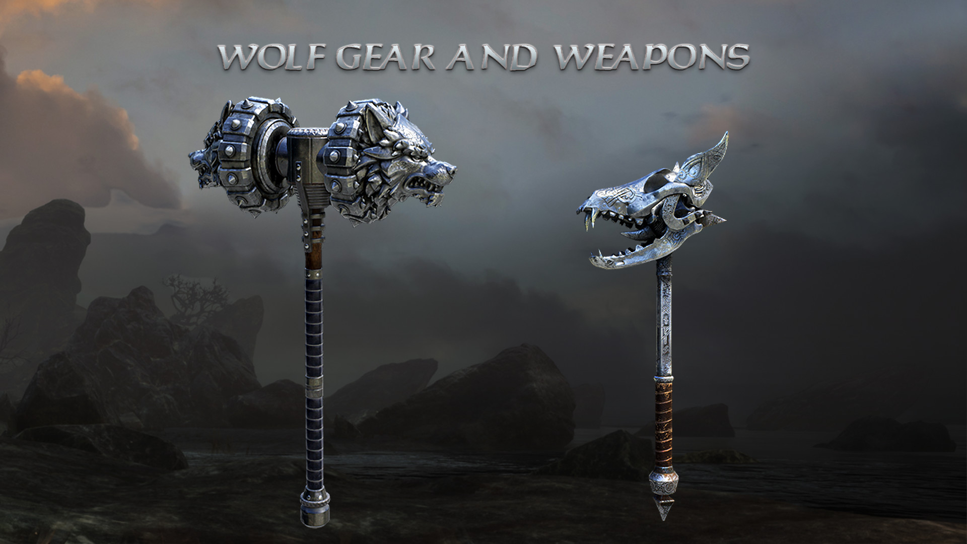 RUNE II: Wolf Armor + Weapon Set Featured Screenshot #1