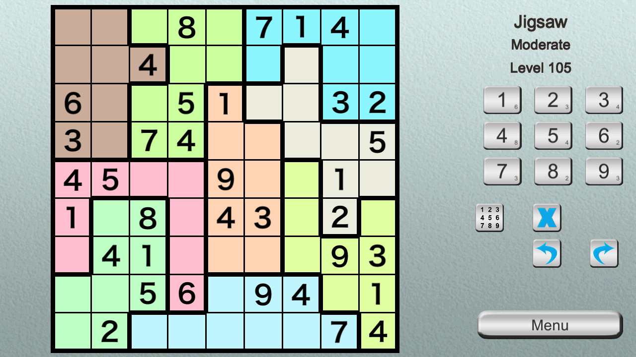 Ultimate Sudoku Collection - Basic Jigsaw Pack Featured Screenshot #1