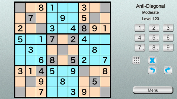 Ultimate Sudoku Collection - Basic Anti Diagonal Pack