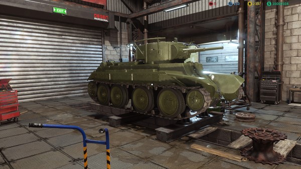Tank Mechanic Simulator - First Supply (DLC) screenshot 14