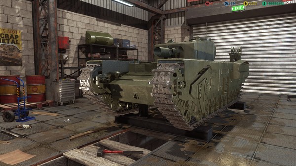 Tank Mechanic Simulator - First Supply (DLC) screenshot 15