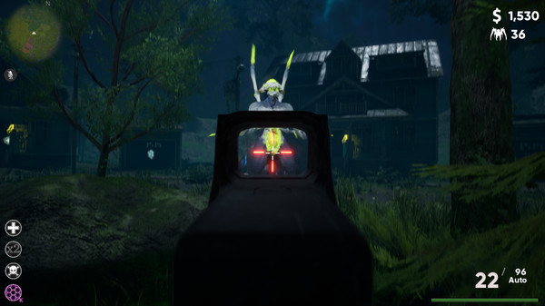 Screenshot z SIK Space Invader Kreature