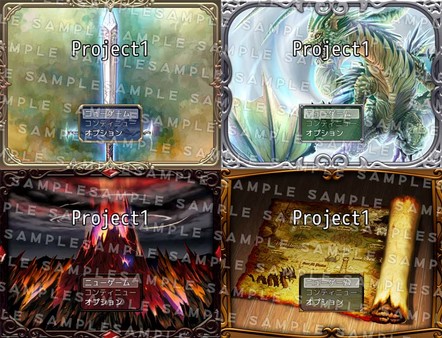 RPG Maker MZ - Krachware User Interface Material FANTASY