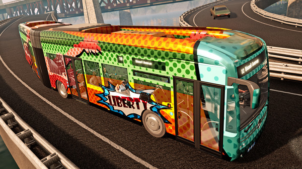 Bus Simulator 21 - USA Skin Pack (DLC) screenshot 9