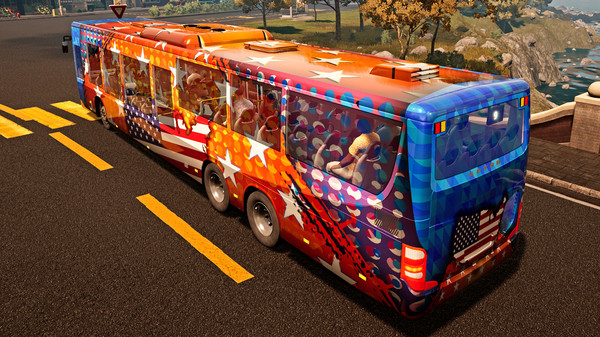 Bus Simulator 21 - USA Skin Pack (DLC) screenshot 10