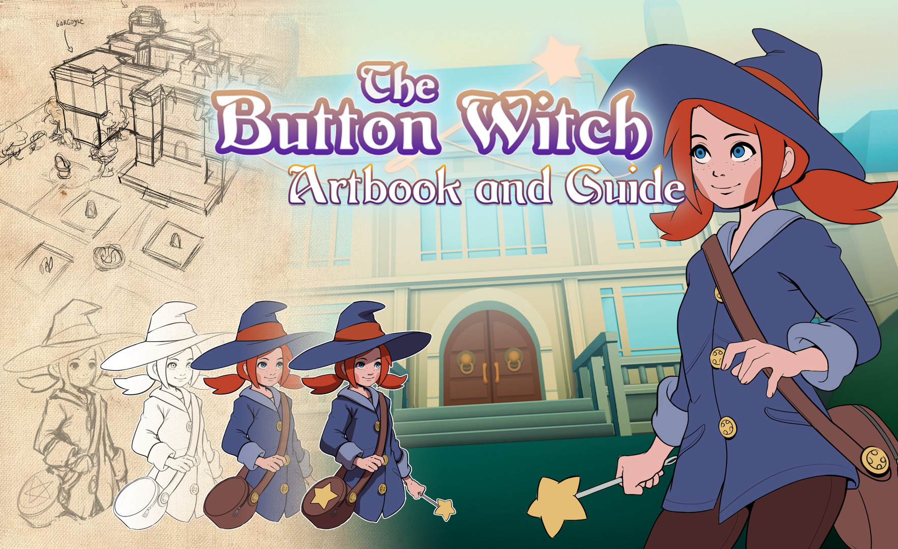 The Button Witch - Art and Guide Book Featured Screenshot #1