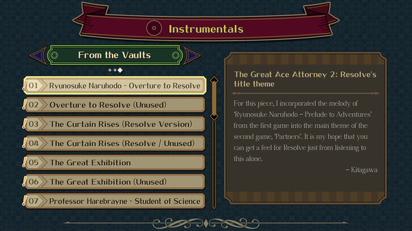 The Great Ace Attorney Chronicles - Additional Art & Music from the Vaults