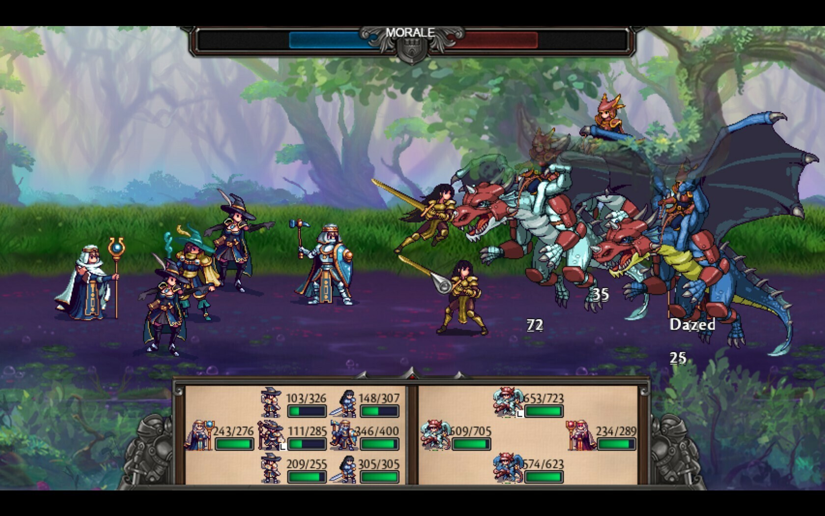 Screenshot de Symphony of War: The Nephilim Saga