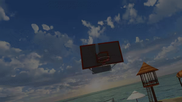 VR Basketball Hoops video 2