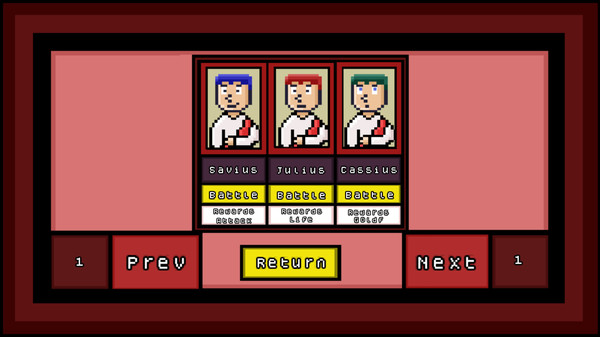 Screenshot z Gladiators IDLE