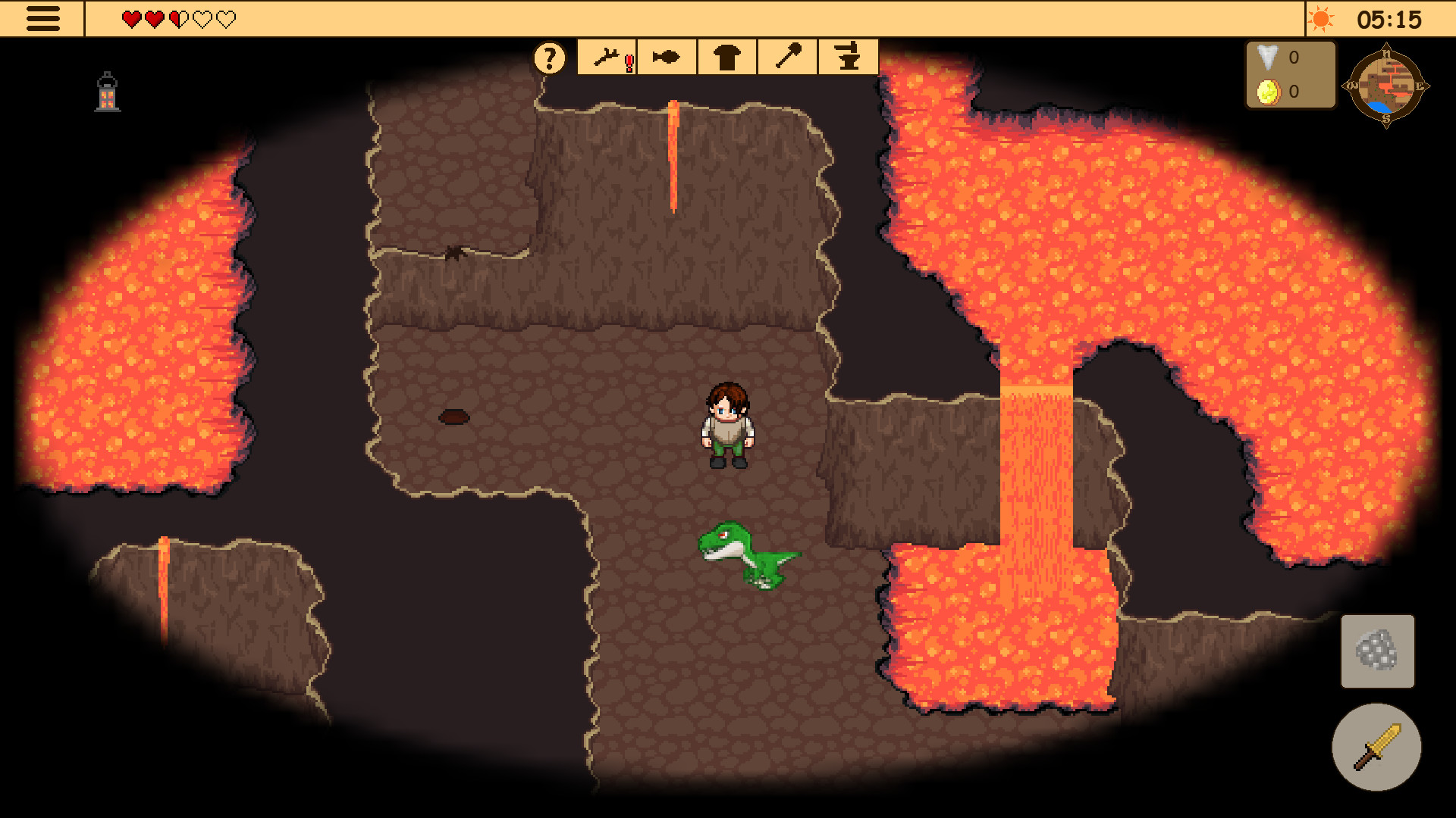 #9. Survival RPG 3: Lost in Time (Steam) De: Bew Games
