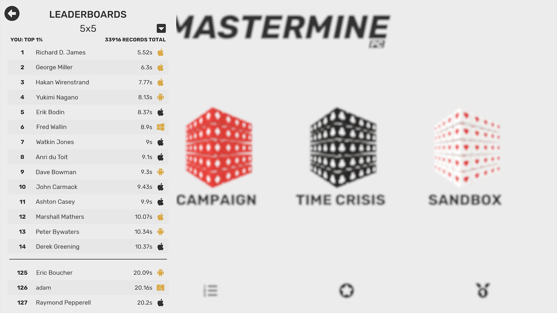 #6. Mastermine (Steam) By: Adam Soutar