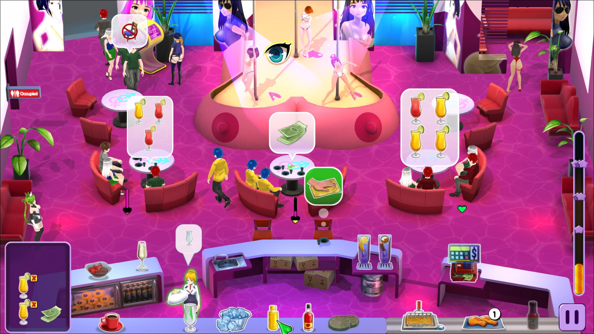 Club Hentai: Girls, Love, Sex screenshot #2