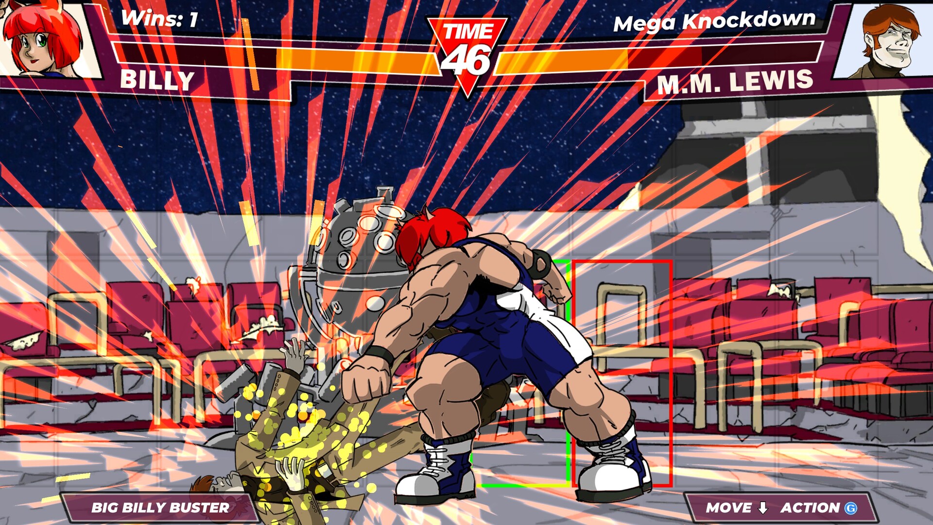 Mega Knockdown screenshot 3