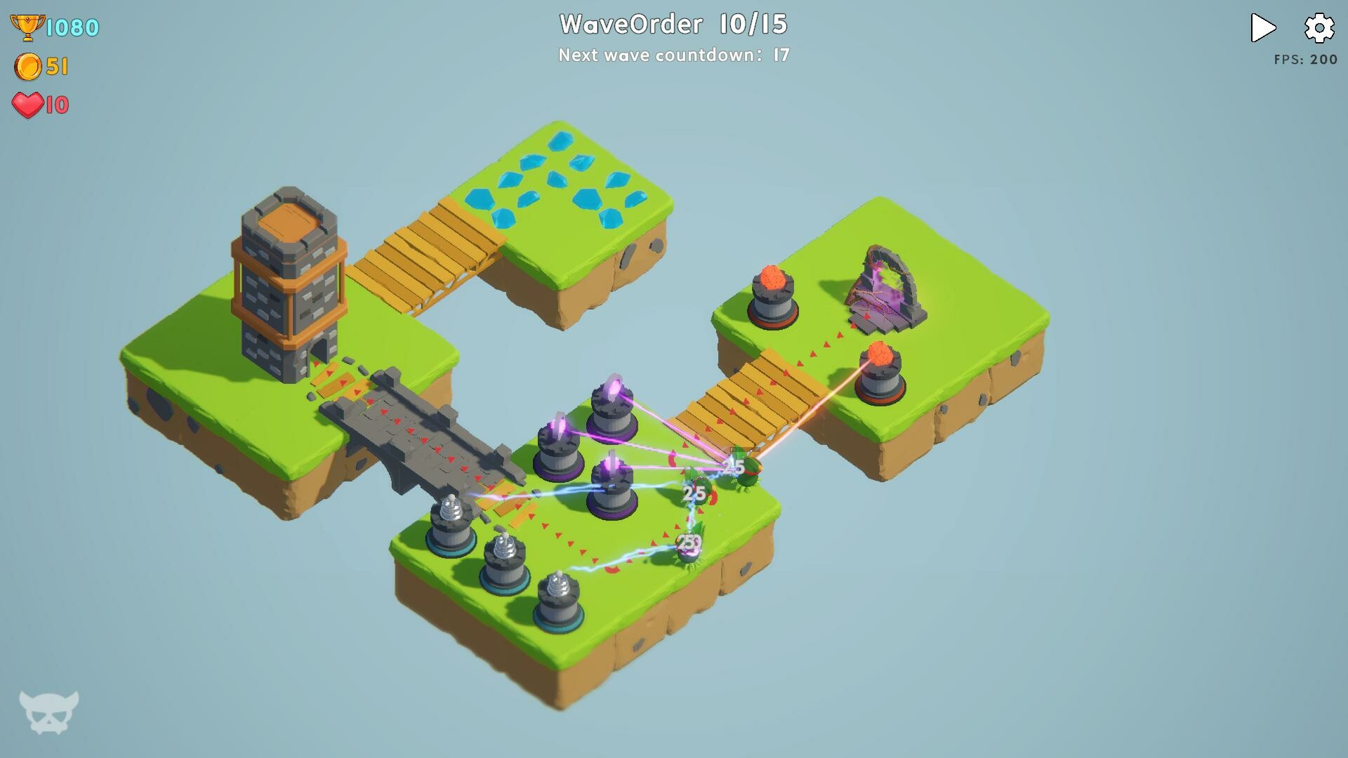 云端堡垒TD screenshot #2