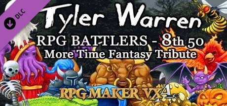 RPG Maker VX Ace - Tyler Warren RPG Battlers 8th 50 - More Time Fantasy Tribute banner image