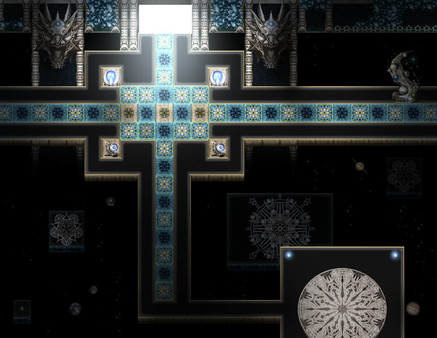 RPG Maker MV - KR Elemental Dungeon Tileset - Celestial Flora Ice Time