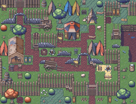 RPG Maker MZ - Rogue Encampment Game Assets