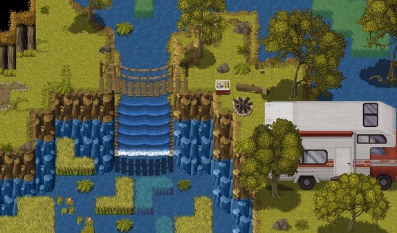 KHAiHOM.com - RPG Maker MZ - Country Woods Add-on Forest Lake