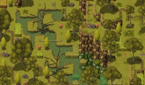 KHAiHOM.com - RPG Maker MZ - Country Woods Add-on Forest Lake