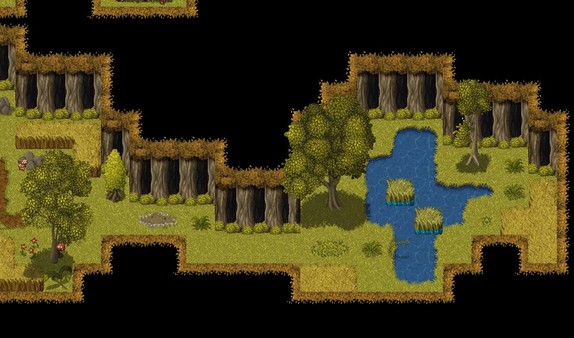 KHAiHOM.com - RPG Maker MZ - Country Woods Add-on Forest Lake