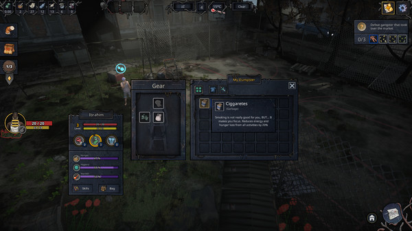 Screenshot z Garbage: Hobo Prophecy