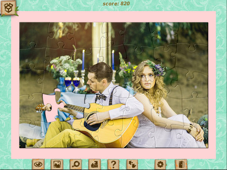 1001 Jigsaw Home Sweet Home Wedding Ceremony