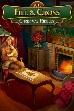 Cover art of Fill And Cross Christmas Riddles