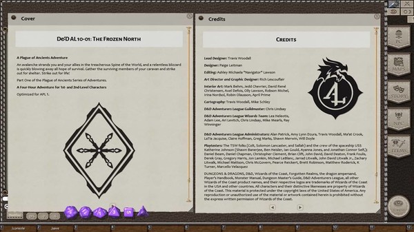 Fantasy Grounds - D&D Adventurers League 10-01 The Frozen North