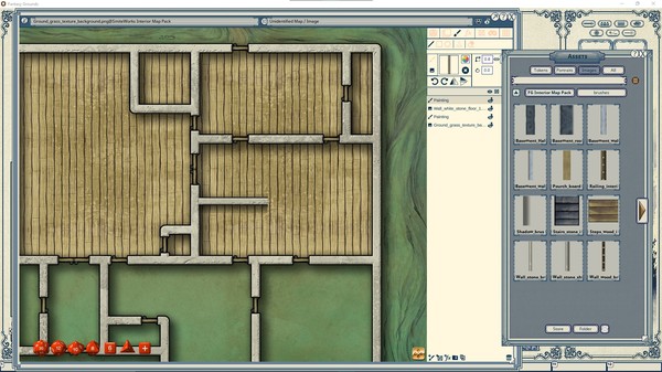 Fantasy Grounds - Interior Map Pack