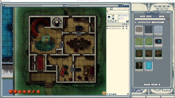 Fantasy Grounds - Interior Map Pack