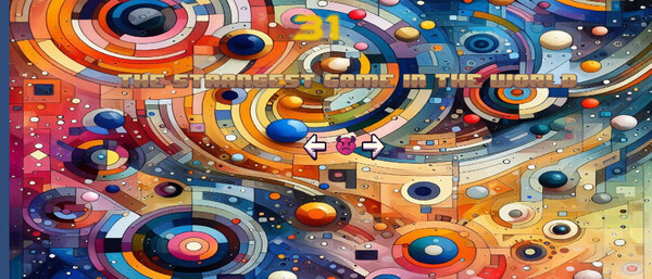 arcade games collection-The strangest game in the world