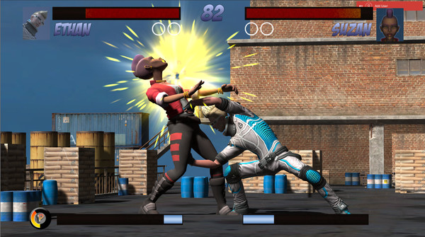 Screenshot z Urban Street Fighter Screenshot z Urban Street Fighter