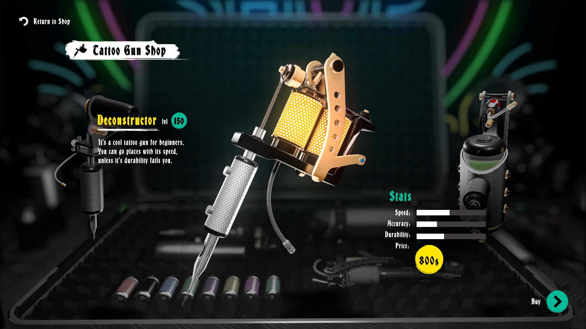 Ink Studio: Tattoo Artist Simulator screenshot #7