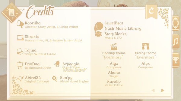 Screenshot z Cinderella Phenomenon: Evermore