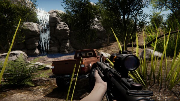 Screenshot of Poached : Hunt The Hunter gameplay showing in-action mechanics