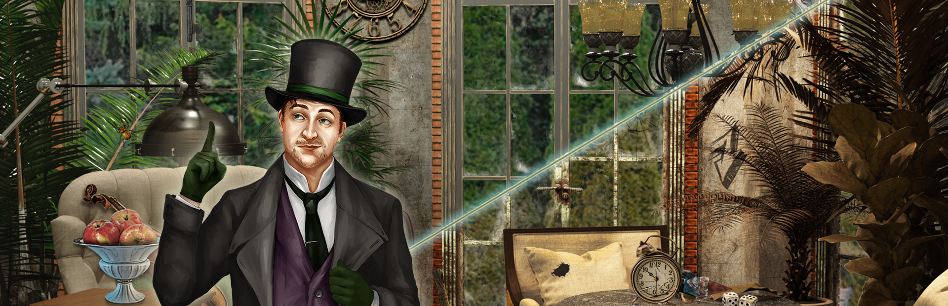 Time Machine - Find Objects. Hidden Pictures Game