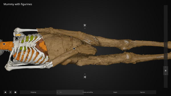 Inside Explorer: Mummy with figurines