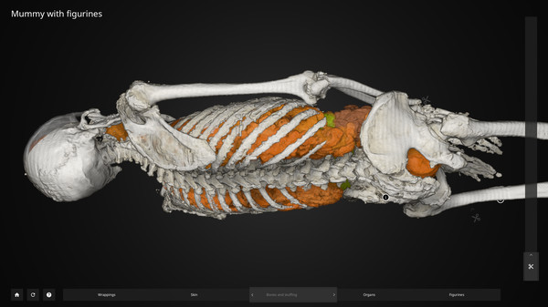 Inside Explorer: Mummy with figurines