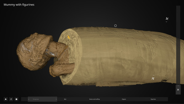 Inside Explorer: Mummy with figurines