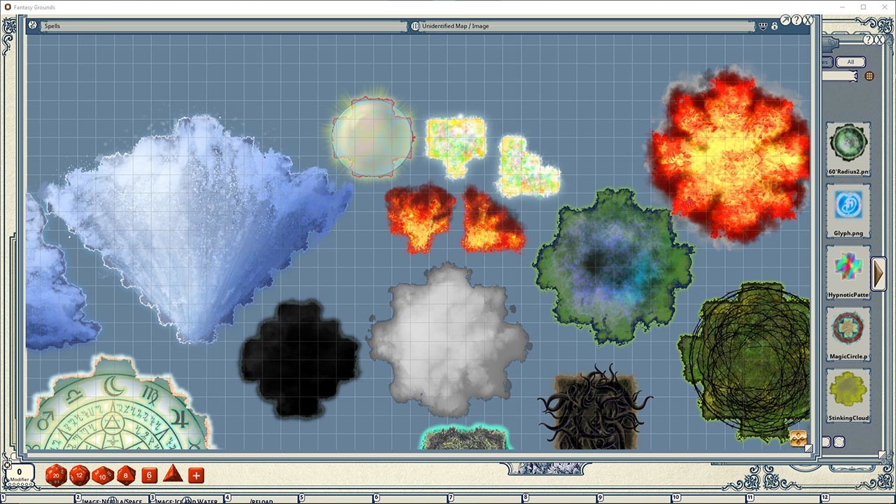 Fantasy Grounds - FG Spell Templatesのスクリーンショット 1