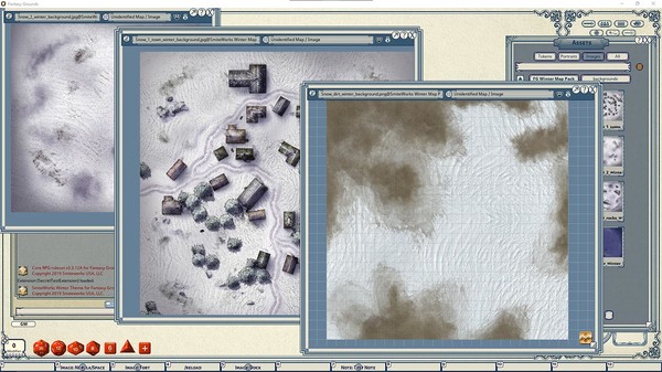 Fantasy Grounds - FG Winter Map Pack
