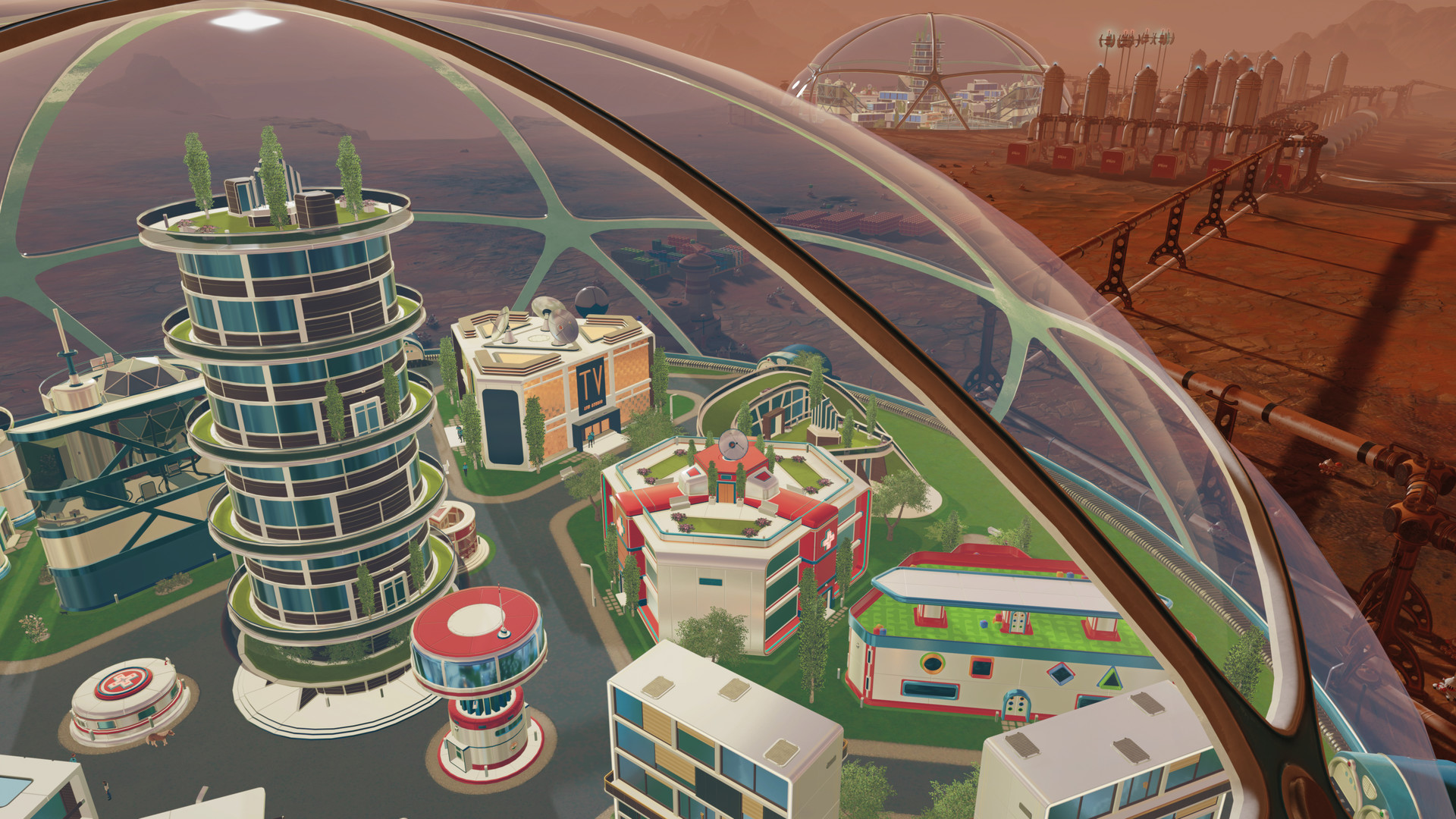 Surviving Mars: In-Dome Buildings Pack Featured Screenshot #1